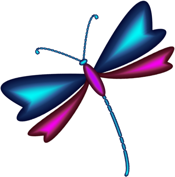 swirl clipart dragonfly
