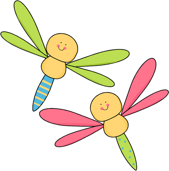 dragonfly clipart two
