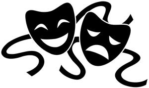 Index . Drama clipart drama club