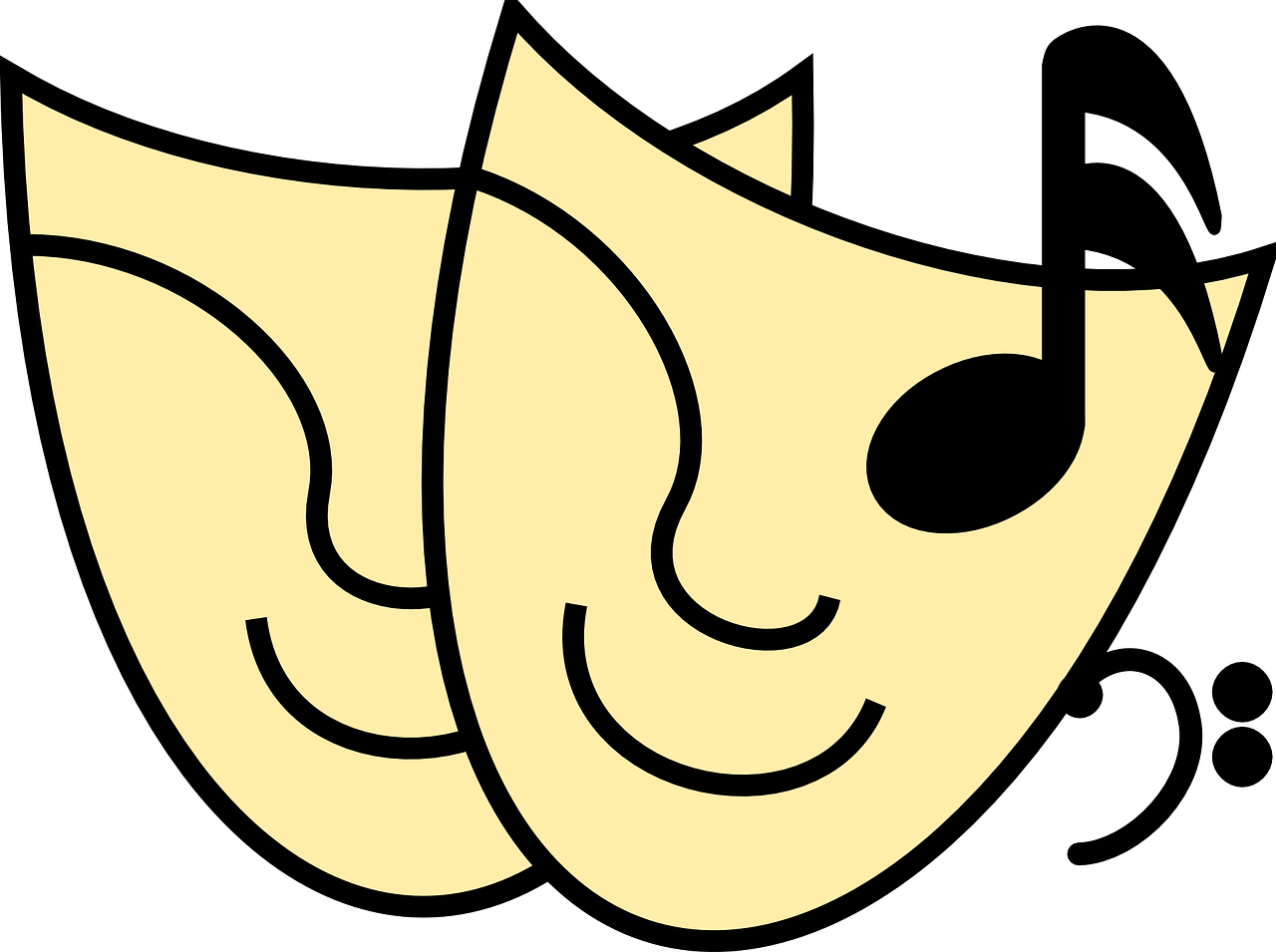 drama clipart drama symbol