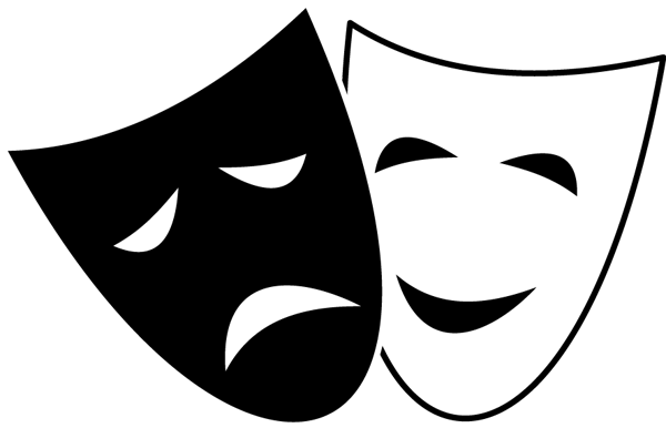 mask clipart drama club