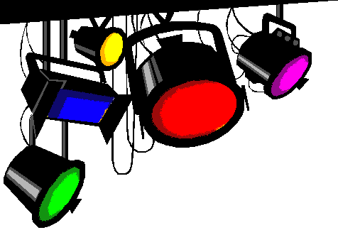 drama clipart light sound