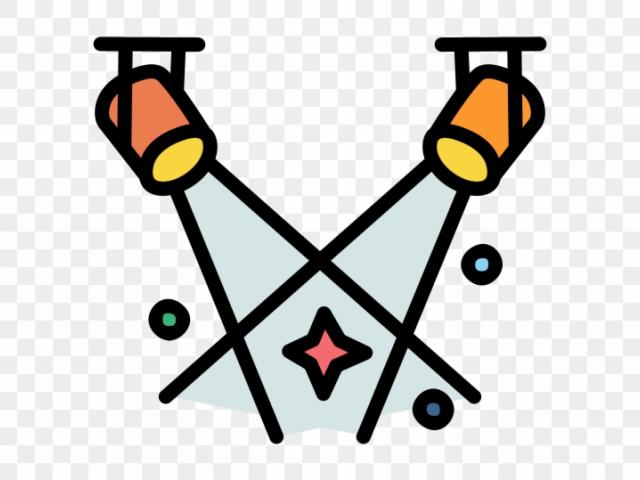 drama clipart light sound