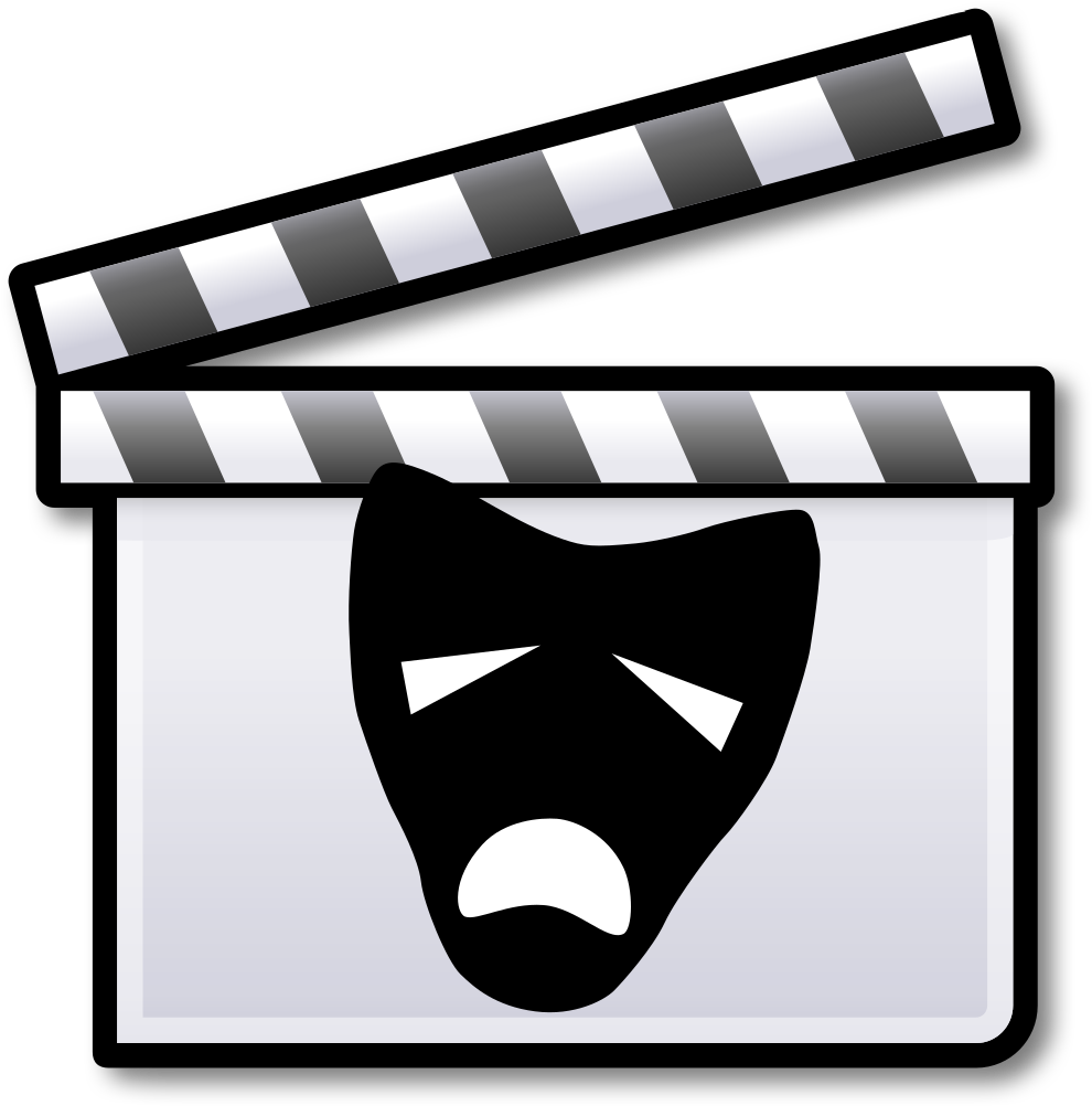 Hd film icon free. Drama clipart one act play