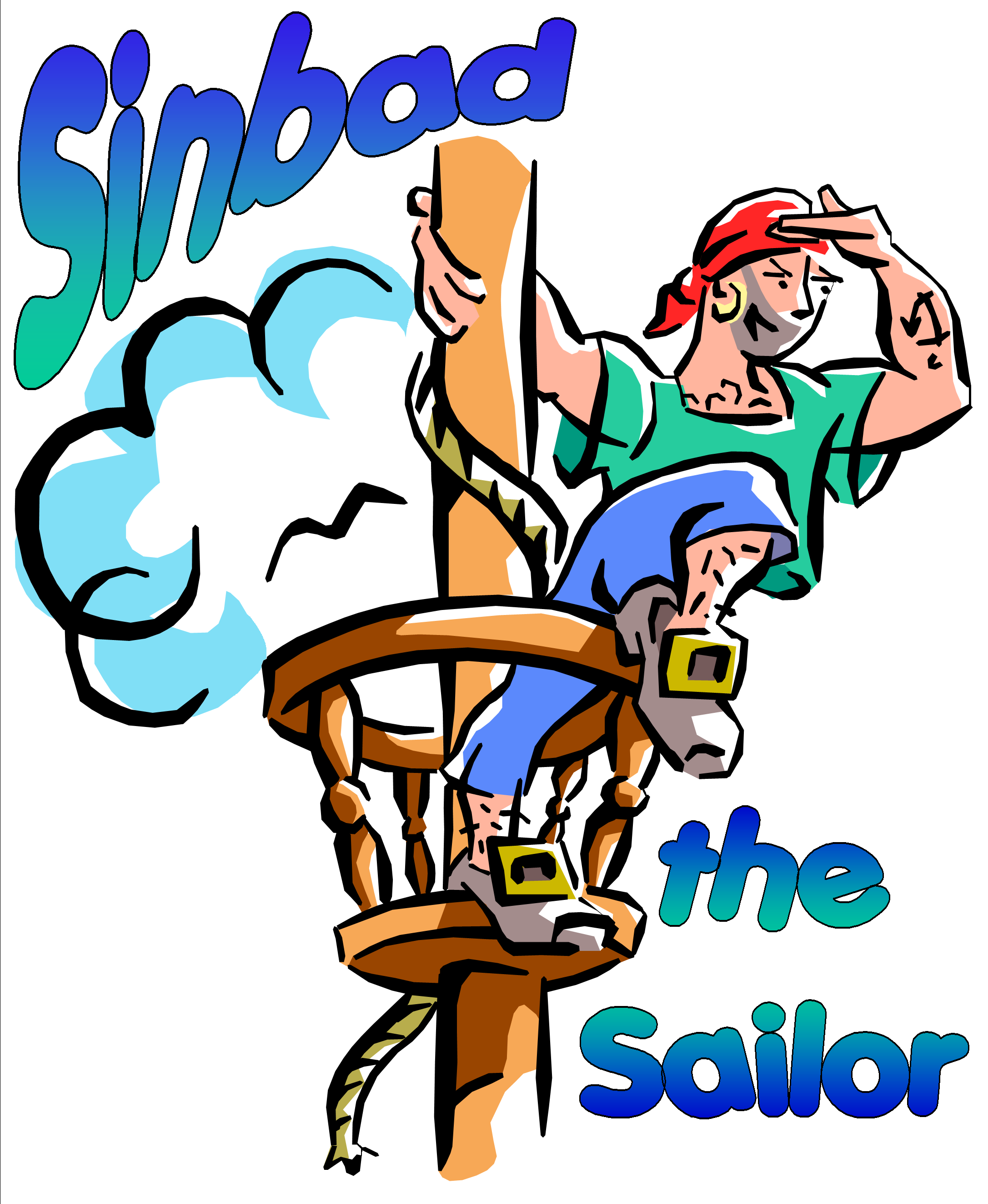 Sinbad the . Sailor clipart female sailor