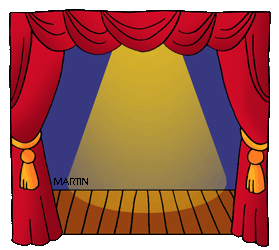 drama clipart stage
