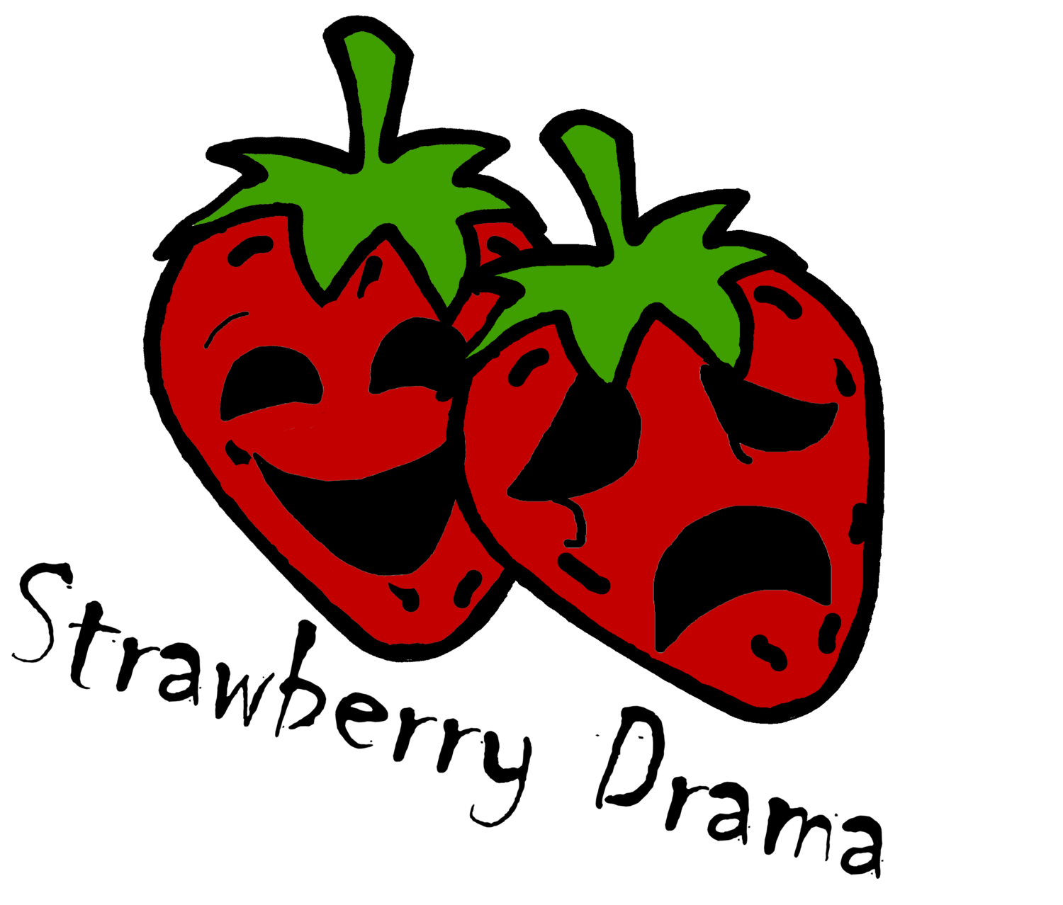 Drama classes strawberry . Strawberries clipart fun fruit