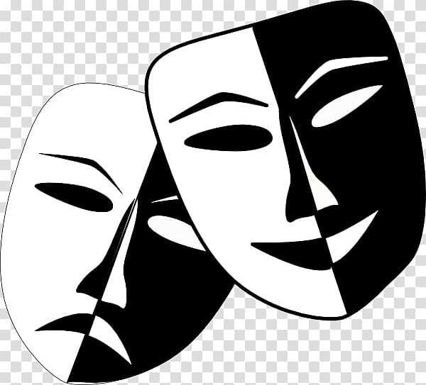 theatre clipart facemask