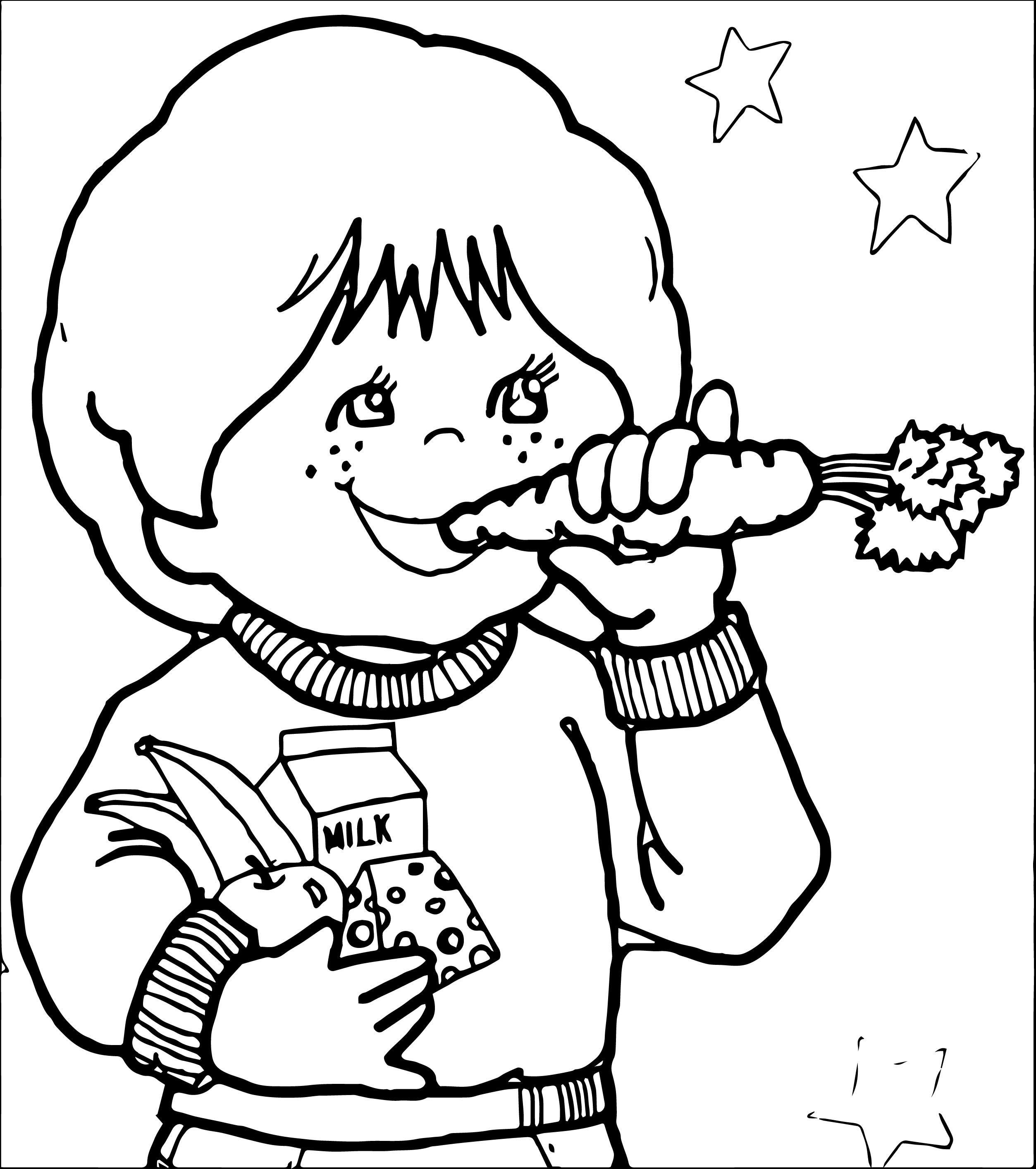 draw clipart healthy child