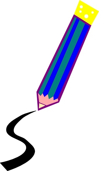 Drawing clipart pencil. A line clip art