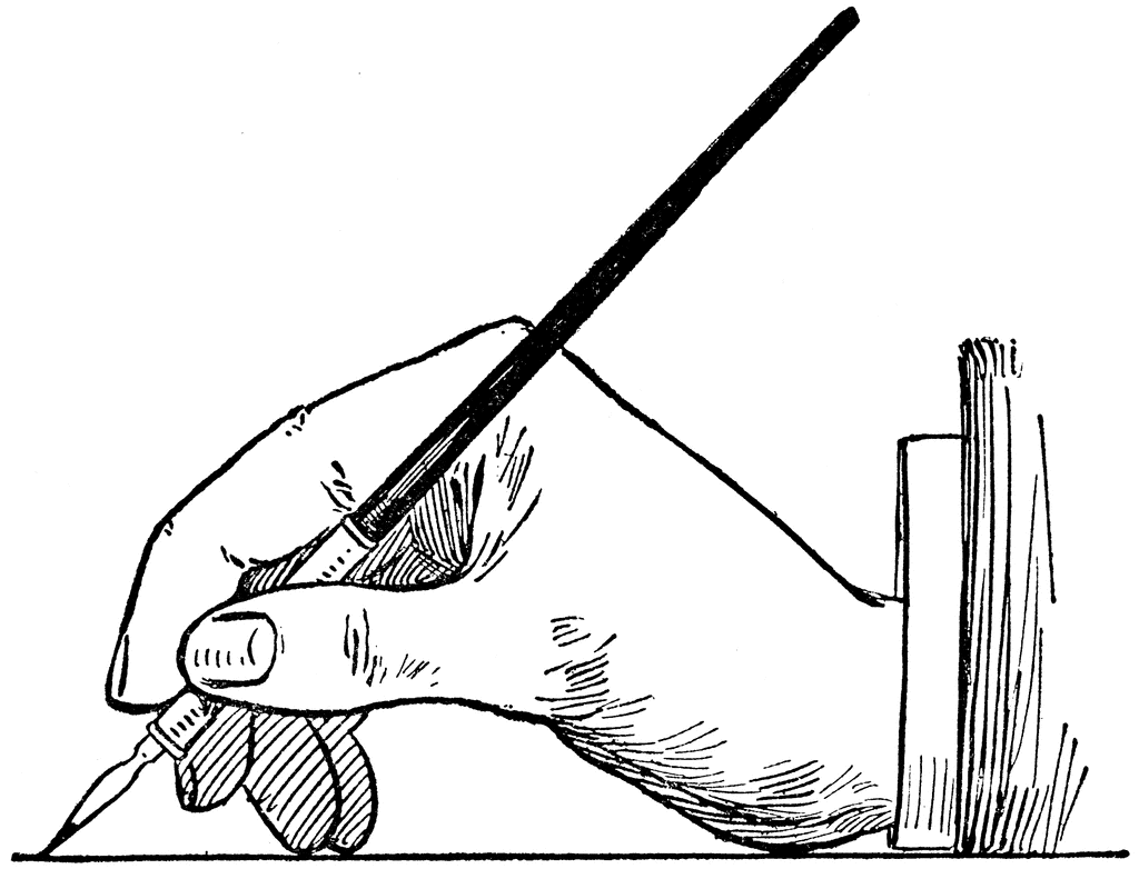 handwriting clipart pencil drawing