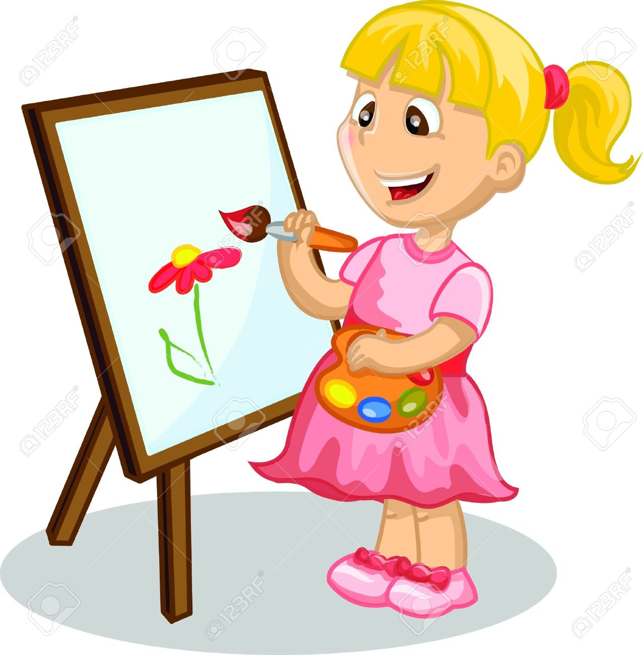 Painter clipart student, Painter student Transparent FREE for download