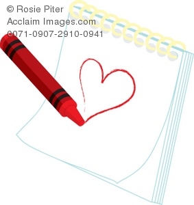 drawing clipart crayon paper