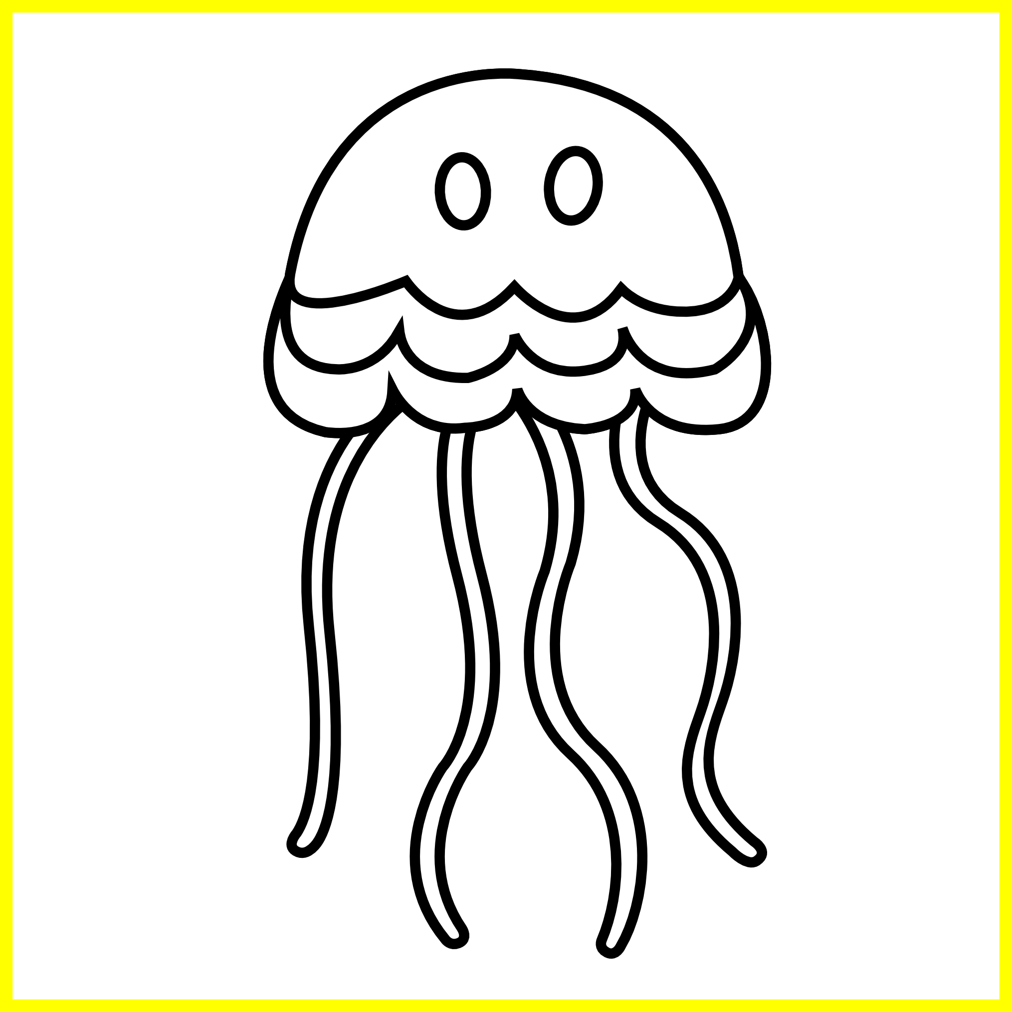 jellyfish clipart head