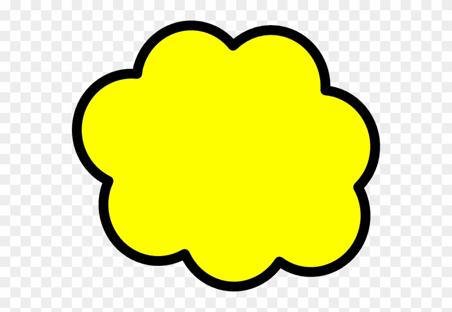 Dreams yellow bubble text. Dream clipart dialogue