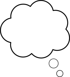 thoughts clipart speaking bubble