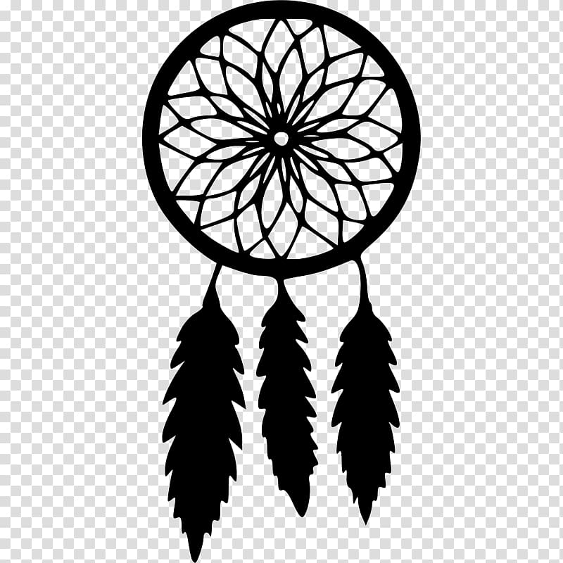 Dream clipart dream catcher. Black dreamcatcher illustration 