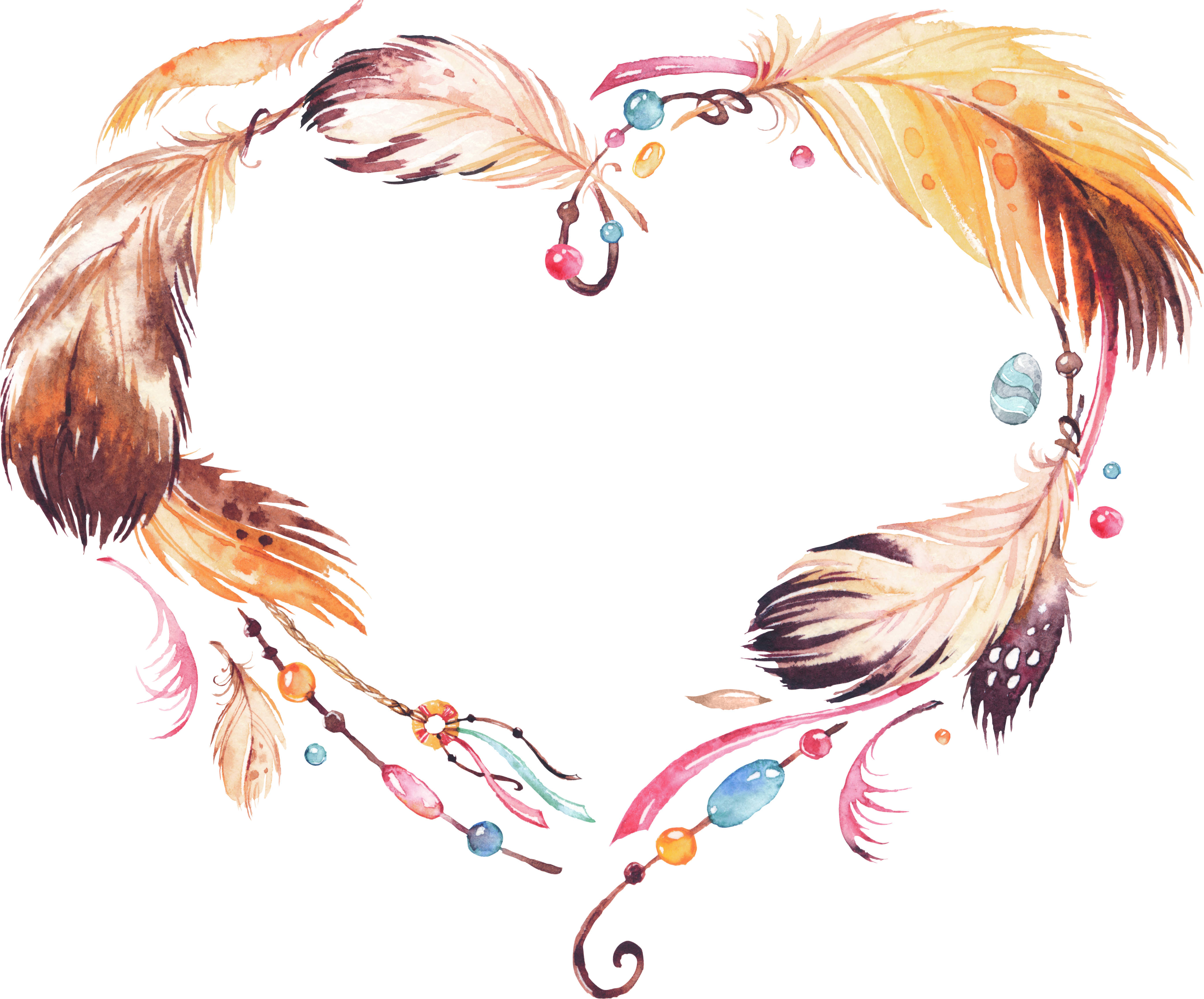 pink clipart dreamcatcher