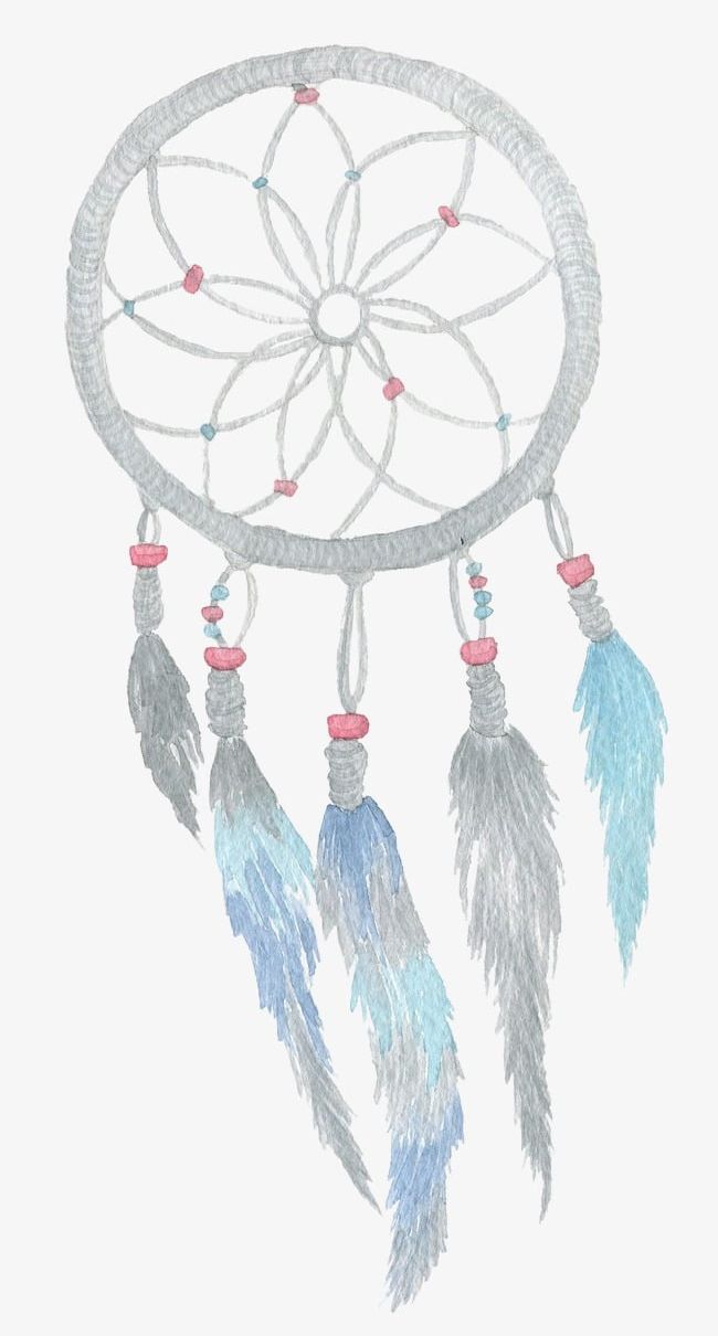 dreamcatcher clipart painted