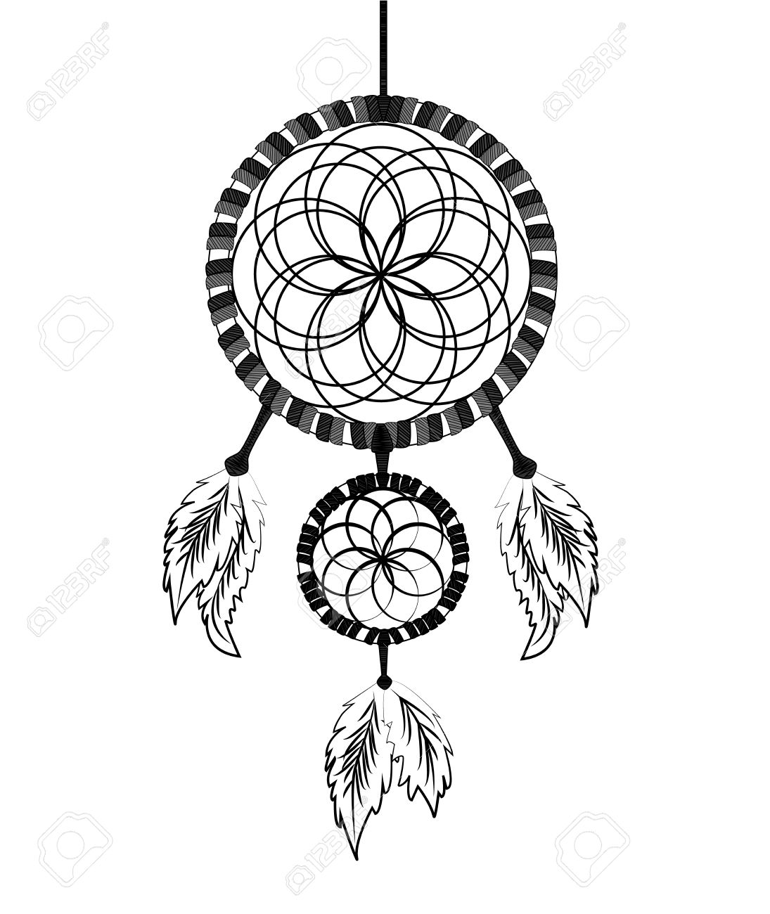 Free Free 116 Simple Dream Catcher Svg Free SVG PNG EPS DXF File