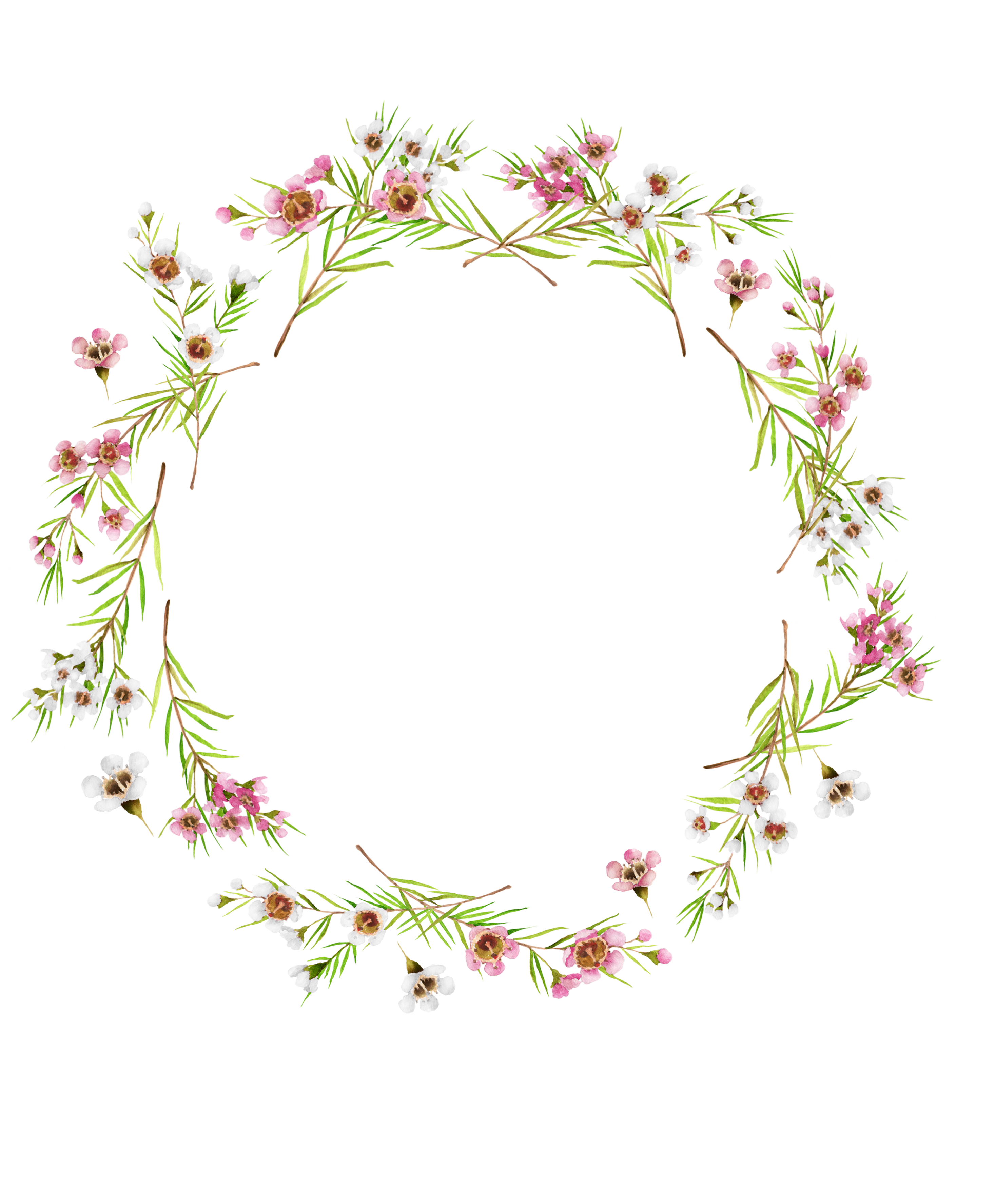 march clipart wreath