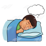 dreaming clipart