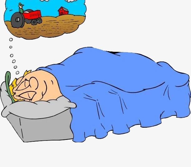 clipart bed dream