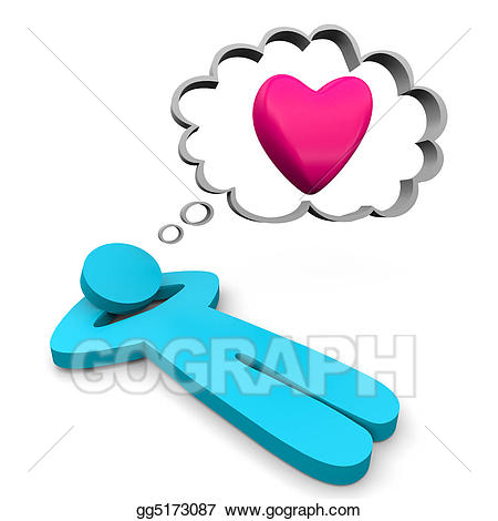 dreaming clipart heart