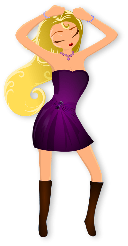dress clipart animated