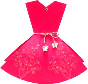 dress clipart pink