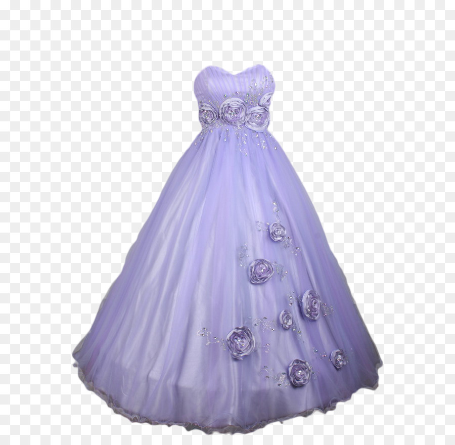 dress clipart purple