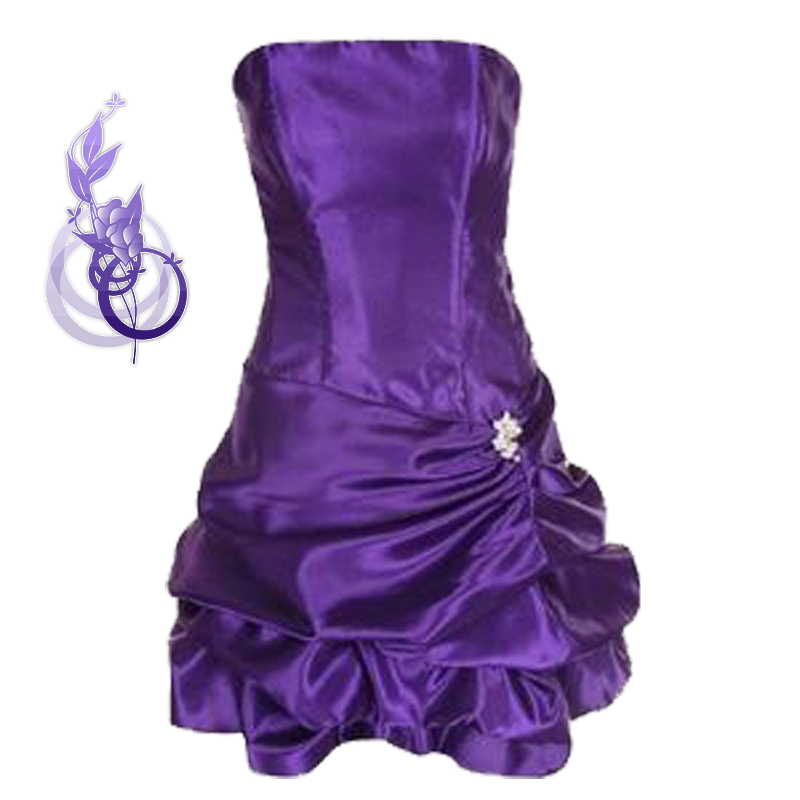 dress clipart violet dress