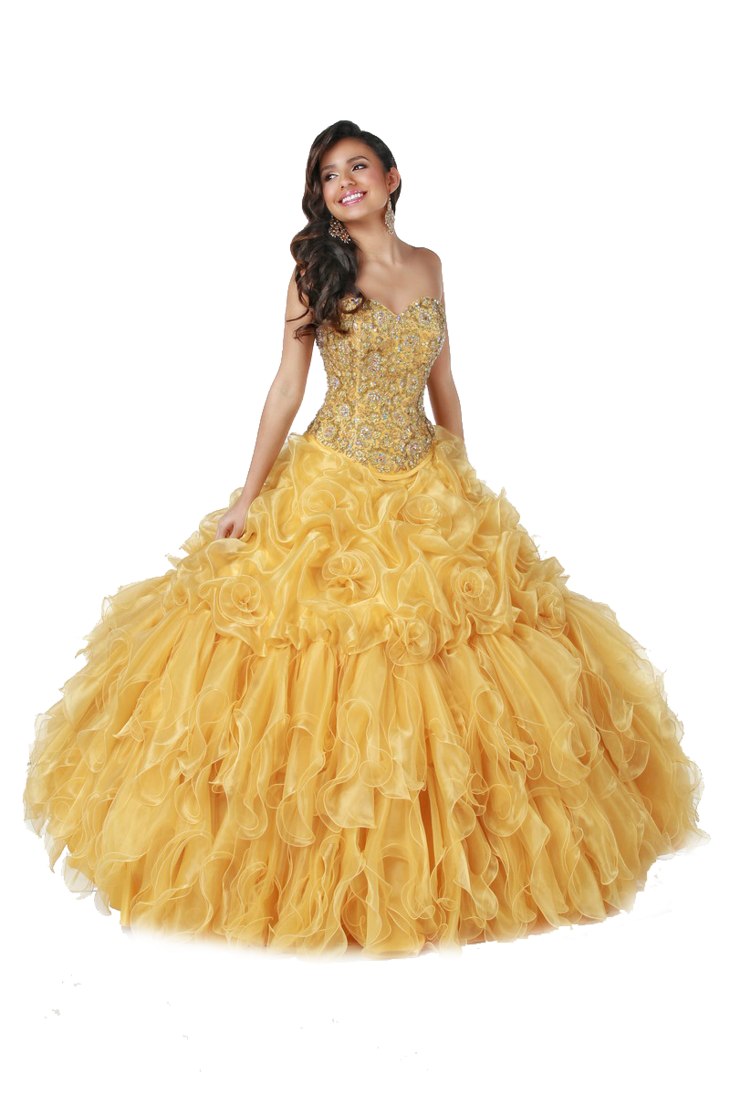 dress clipart yellow dress