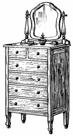 dresser clipart antique dresser