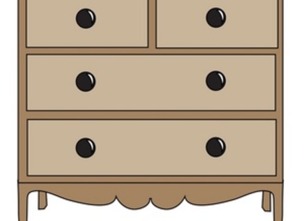  clip art minnie. Dresser clipart bedroom thing