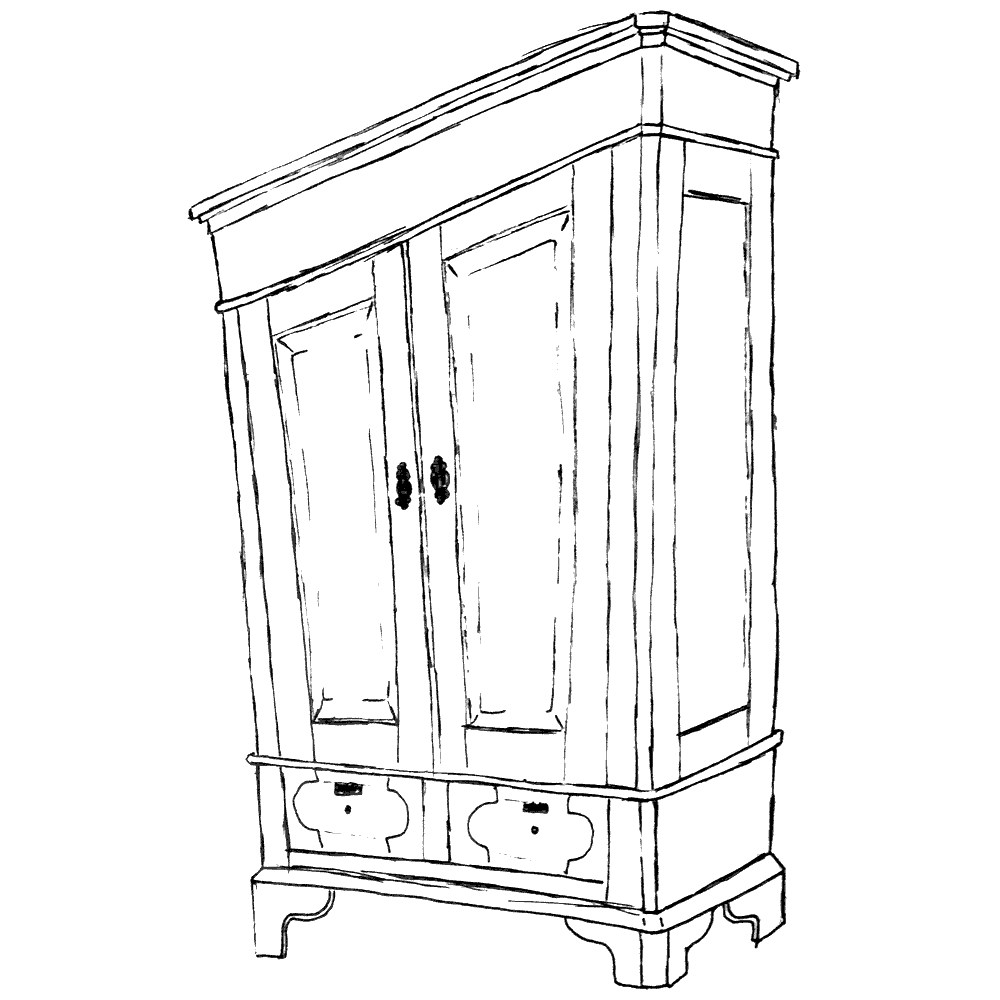Dresser clipart cubboard. Antique pine cupboards bases