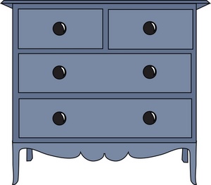 dresser clipart furniture