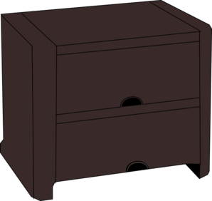 dresser clipart night table