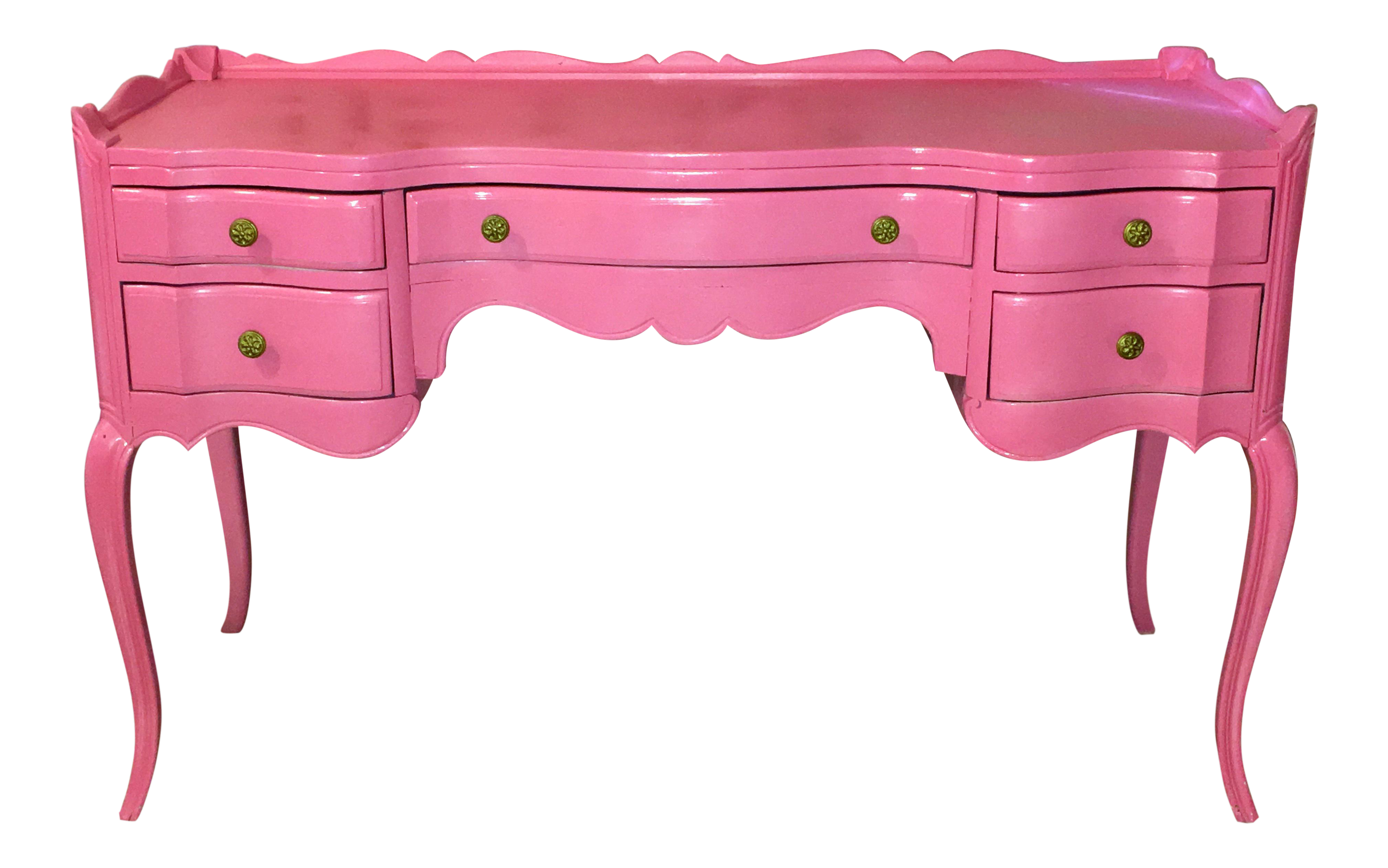 dresser clipart pink desk