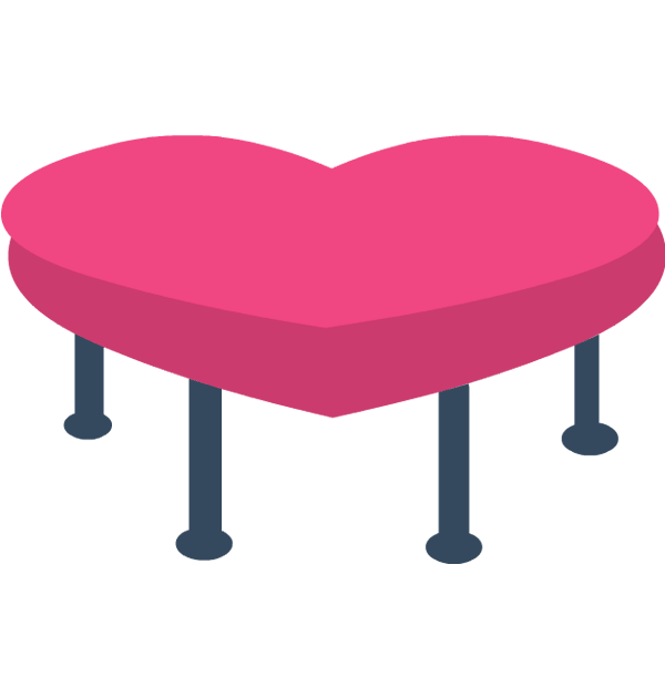 Dresser pink desk