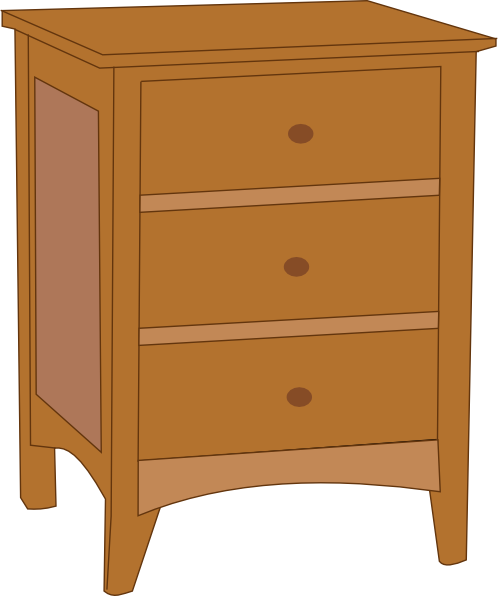 dresser clipart side table