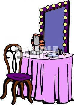 dresser clipart violet dress