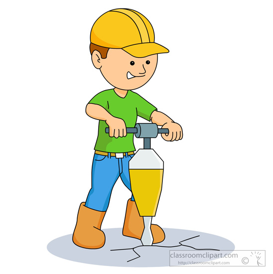 drill clipart construction work