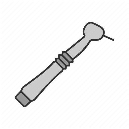  stomatology filled color. Drill clipart drill machine