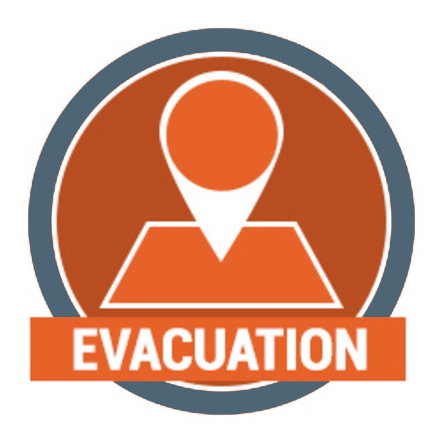drill clipart evacuation center
