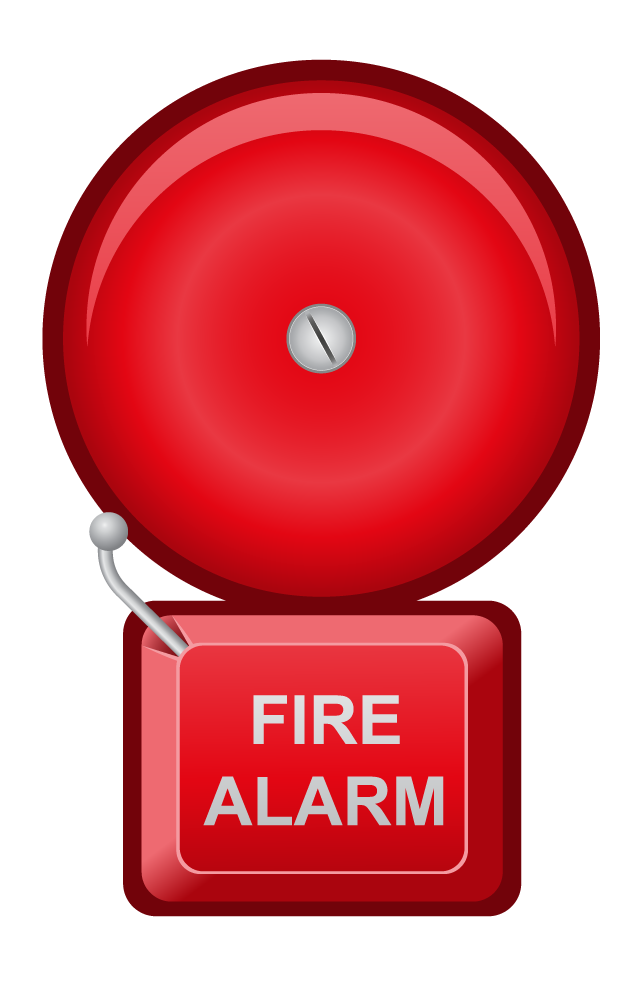 drill clipart fire alarm