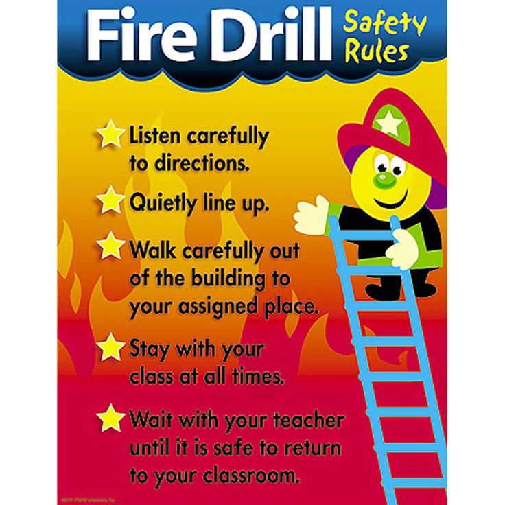 drill clipart fire prevention
