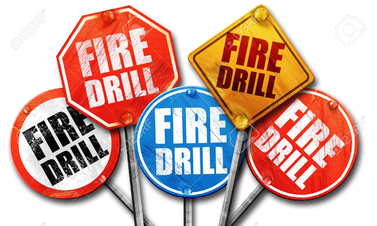 drill clipart firedrill