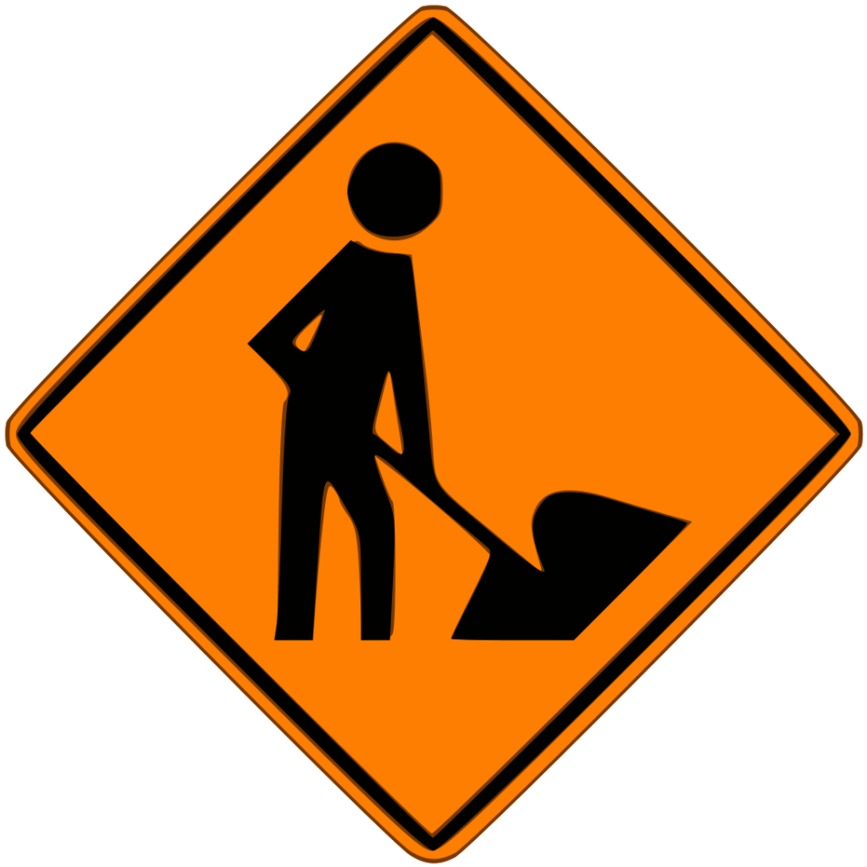 drill clipart road construction site