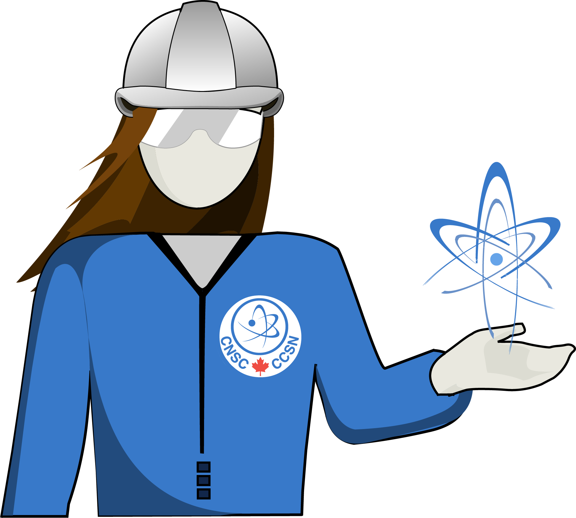 Candu cnsc online canadian. Engineer clipart site inspection